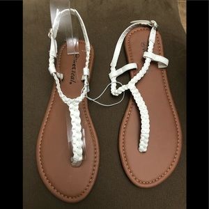 New wet seal skinny braid sandal size 8